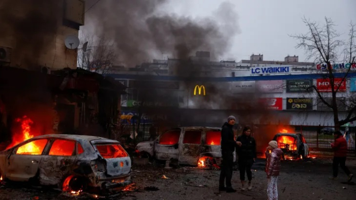 Rusya’nın gece saldırısı Kiev’i vurdu