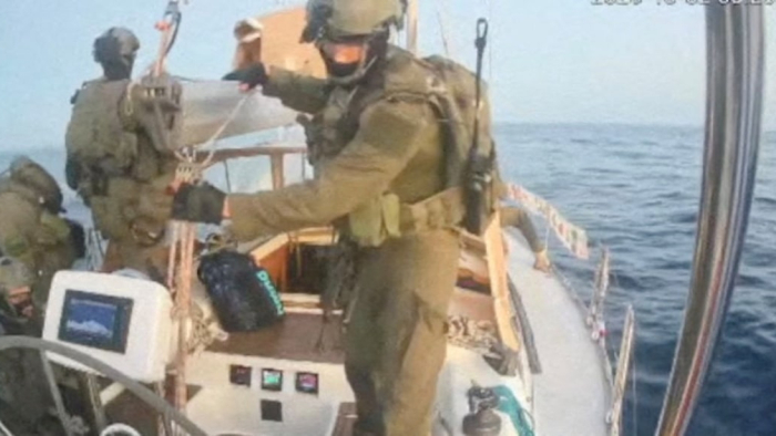 Gazze filosunu İsrail durdurdu, aktivistler gözaltında