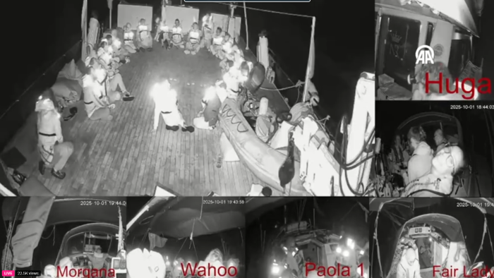 Gazze'ye giden Sumud Filosu İsrail gemileri tarafından durduruldu